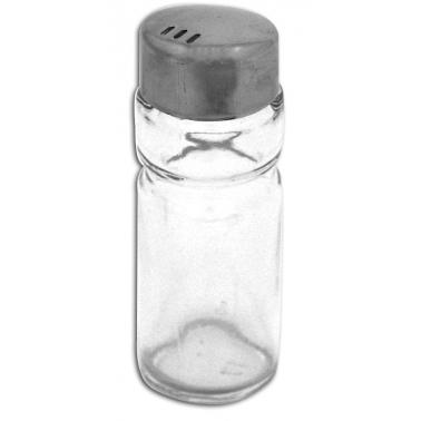 Стъклена солница за оливерник с хромирана капачка  35мл  (405-B/406-S) - Horecano