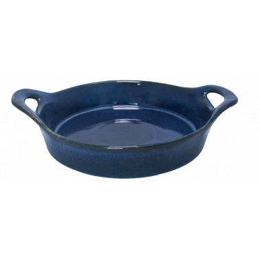 Керамична тава кръгла за печене синя  21xh6см  (UN30-004-1-CB)  - Horecano