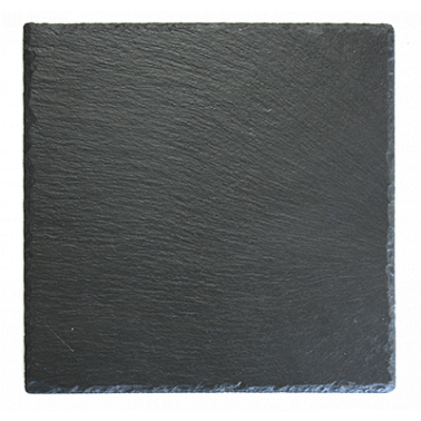 Каменна плоча за сервиране квадратна 30x30xh0,5см  (SL-PL-RE-3030) - Horecano
