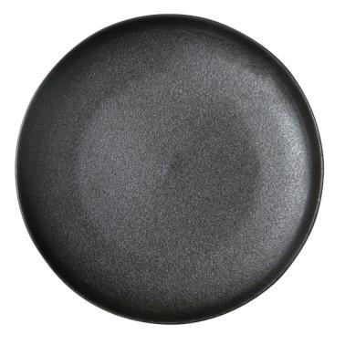 Керамична чиния ф30см черна (1219) - Horecano