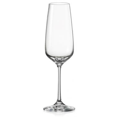 Стъклена чаша за вино 190мл  GISELLE (40753)(CX24) - Crystalex