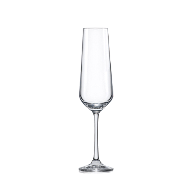 Стъклена чаша за пенливи вина 180мл SIESTA (4GA06) (CX38) - Crystalex
