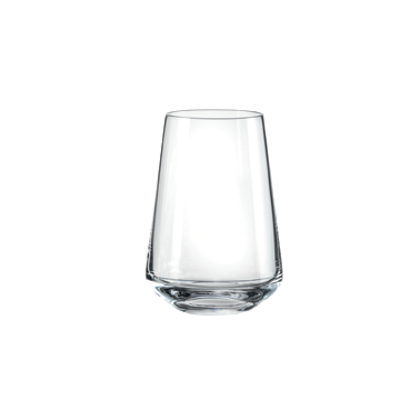 Стъклена чаша за безалкохолни напитки / вода  380мл SIESTA (2GA09) (CX29) - Crystalex