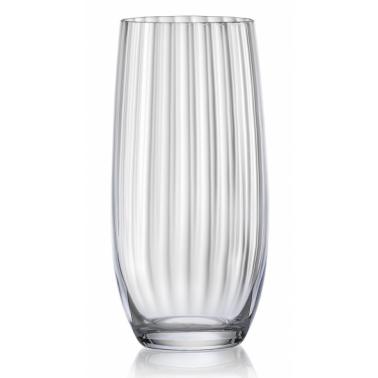 Стъклена чаша за безалкохолни напитки / вода  350мл  WATERFALL (25180)  (CX87) - Crystalex