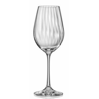 Стъклена чаша за вино 350мл  WATERFALL (40729)  (CX91) - Crystalex