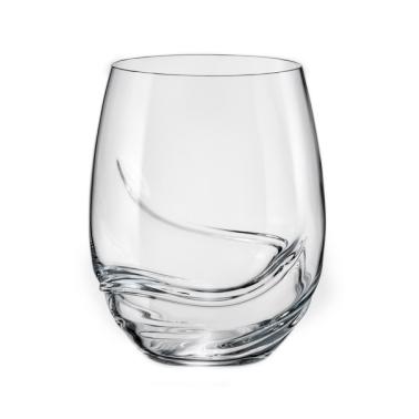 Стъклена чаша за безалкохолни напитки / вода  500мл  TURBULENCE (23018) - Crystalex