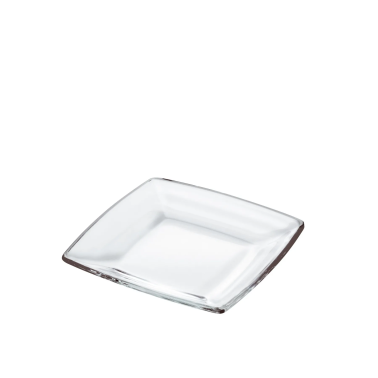   Стъклена чиния квадратна 18,5x18,5см  VIDIVI-TORCELLO (60762EM)