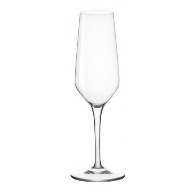 Стъклена чаша за шампанско на столче 230мл ELECTRA-(1.92343) - Bormioli Rocco