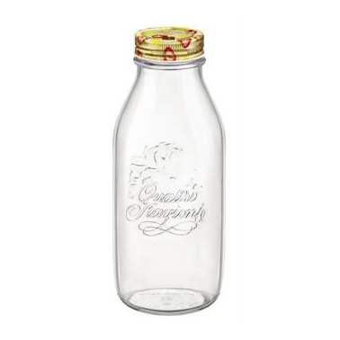 Стъклена бутилка с капаче 1л  QUATRO STAGIONI (3.65600) - Bormioli Rocco