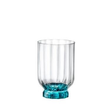 Стъклена чаша за алкохол / аператив, ниска, ROKS, 300мл, FLORIAN BLUE-(1.99424) - Bormioli Rocco
