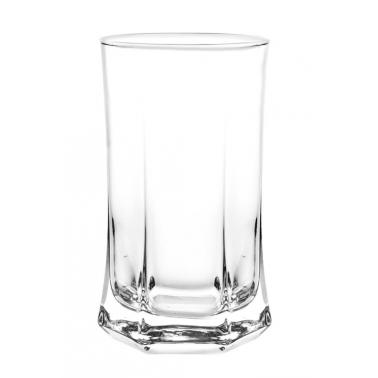 Стъклена чаша за вода / безалкохолни напитки висока 322мл  