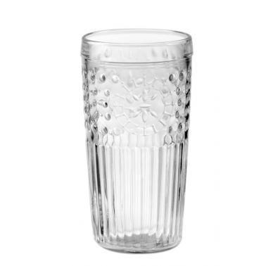 Стъклена чаша за вода / безалкохолни напитки висока 434мл   5,2xh14,4см 