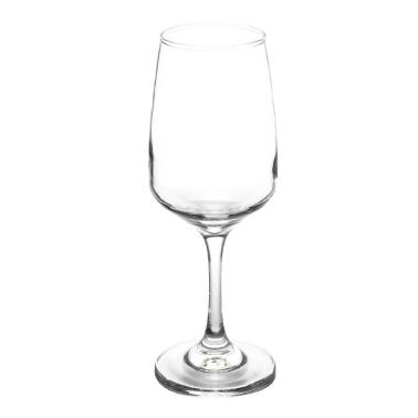 Стъклена чаша на столче 371мл ф6,1xh21,3см TRENTINO-(5480AL24) - Cristar