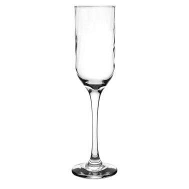 Стъклена чаша за шампанско 195мл ф6,6xh23см FIORE-(7874) - Nadir
