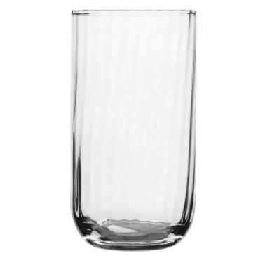 Стъклена чаша за вода / безалкохолни напитки висока 315мл ф6,5xh12см FIORE-(7674) - Nadir