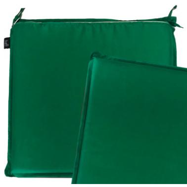 Текстилна възглавница 45x45xh4см зелена  TEVALLI