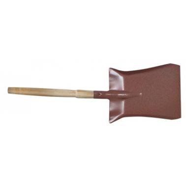 Метална лопатка с дървена дръжка  за смет  Н - Horecano