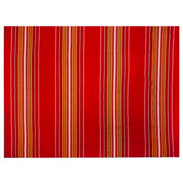 Битова покривка - текстил 150x150см червена (BV17370) - Horecano