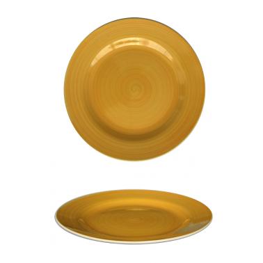 Керамична чиния ф26,5см жълта SG-(SP26Y) - Horecano