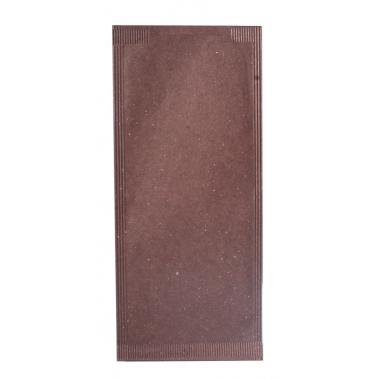 Хартиен джоб за прибори със салфетка 11x25см кафяв (BVN00 C)-ПАКЕТ 125бр LUNI PAPER - Horecano