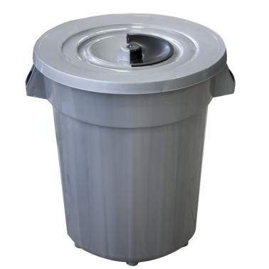 Пластмасов кош за отпадъци 120л 57x57x65,5см PLANET-(UP 112)