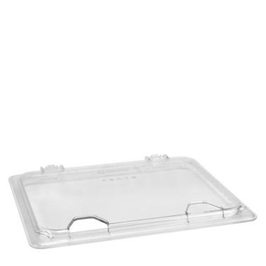 Поликарбонатен капак с дупки GN 1/2 Flip прозрачен PC-(GNPLM-12N) - Plast Port