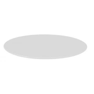Меламиново плато кръгло  бяло 32,5x1см  (K-2046)AN - Alkan