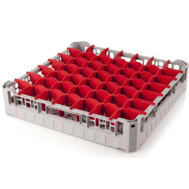 Полипропиленова кошница за съдомиялна машина с разделител 49 места (BD-49)(43003049)PP - Plast Port