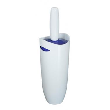 Пластмасова четка   за тоалетна бяло/лилаво PN-(E05-14)  - Primanova