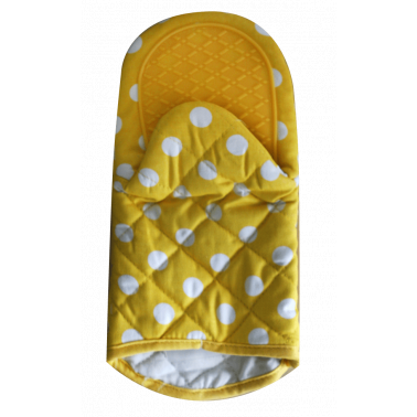 Ръкавица оранжева текстил/силикон  ХИПО (SOM-079 O) - Horecano