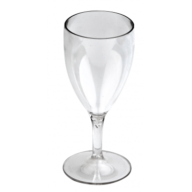 Поликарбонатна чаша за вино 230мл  (PM.W23)  - Rubikap