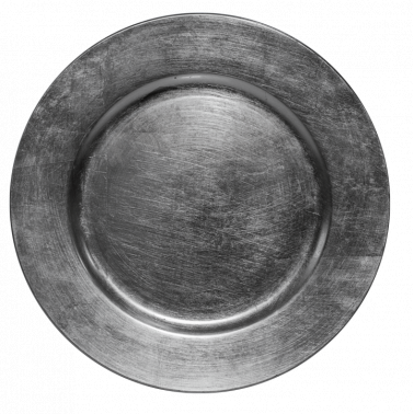Полипропиленова чиния подложна ф33см сребриста  FUZOU (JQY11-1051) - Horecano