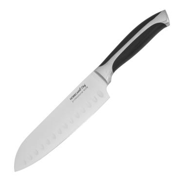 Нож Santoku от неръждаема стомана 17см CHEF-(GA-004-7) - Horecano