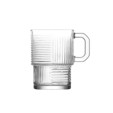 Стъклена чаша за топли напитки 270мл HLN 427 - Lav