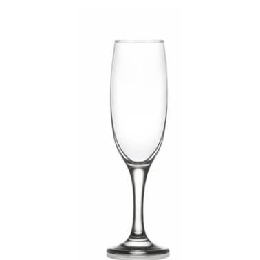 Стъклена чаша  на столче за шампанско 220мл  EMP 541 - Lav
