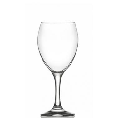 Стъклена чаша  на столче за червено вино 340мл EMP 568 - Lav