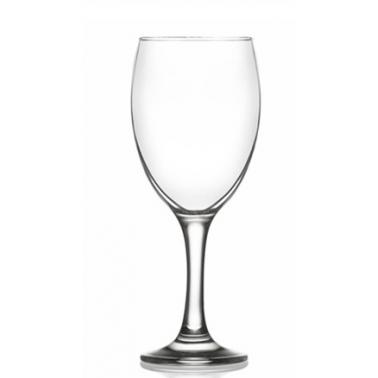Стъклена чаша на столче за вода / вино 590мл EMP 573 - Lav