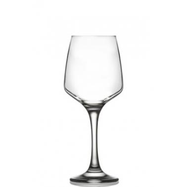 Стъклена чаша на столче за бяло вино 295мл  LAL 558 - Lav