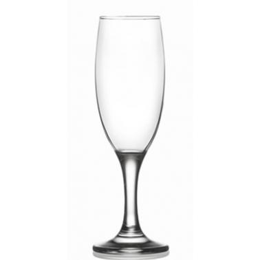 Стъклена чашa на столче за шампанско 190мл LAV-MIS 535 