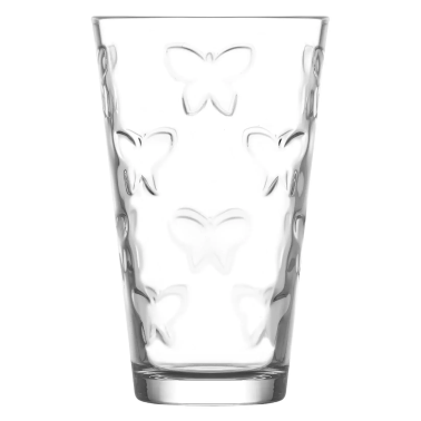 Стъклена чаша за вода / безалкохолни напитки висока 