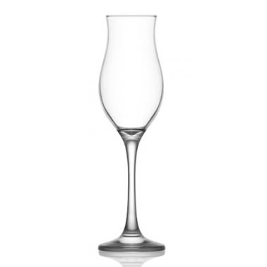 Стъклена чаша на столче 270мл  JUL 526 - Lav