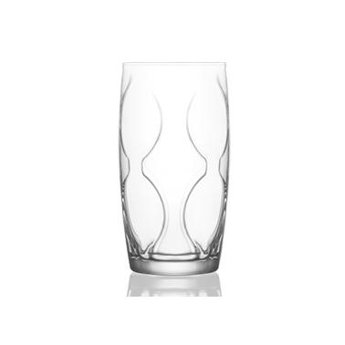 Стъклена чаша за вода / безалкохолни напитки висока 365мл LNA 373 - Lav