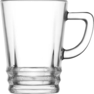 Стъклена чаша  за топли напитки 225мл   ELG 439 - Lav