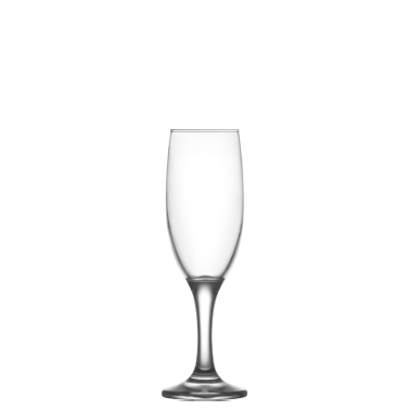 Стъклена чаша  на столче за шампанско 190мл  LAV-MIS 535YHD- (HORECA)