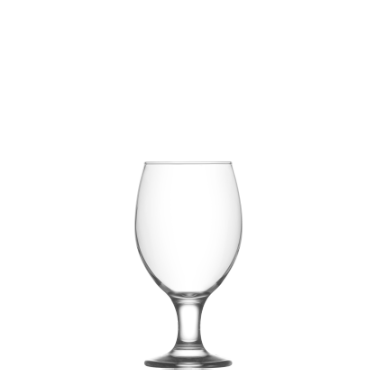 Стъклена чаша  на столче за бирa 400мл LAV-MIS 571YHD-(HORECA)