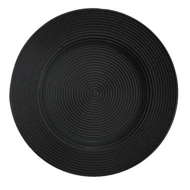 Полипропиленова подложна чиния ф32см черна WICKED-(HC-59407) - Horecano