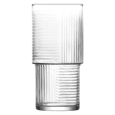 Стъклена чаша за вода / безалкохолни напитки висока 400мл HELEN HLN 376 - Lav
