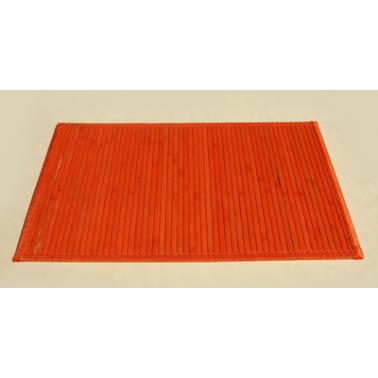 Бамбукови подложки, оранжево - комплект 4 бр. GM-2630F - Horecano