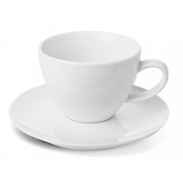 Порцеланова чашка с чинийка 230мл ГП-BISTRO  (BST 230 CT) - Gural Porselen