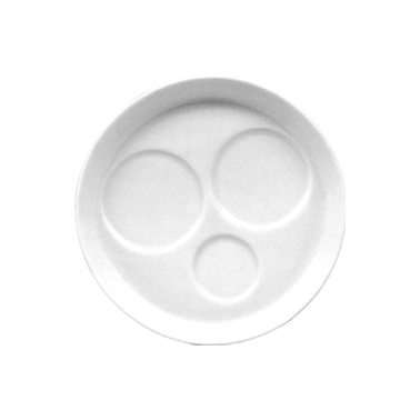 Порцеланова подложка за солница,пипреница и поставка за клечки за зъби  EO-ENTERNASYONAL (EO 03 TA)ГП  - Gural Porselen